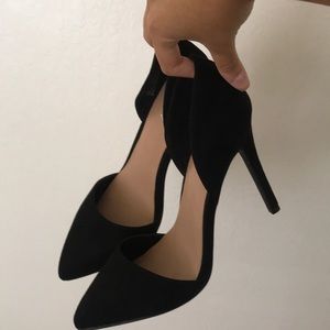 Black heels